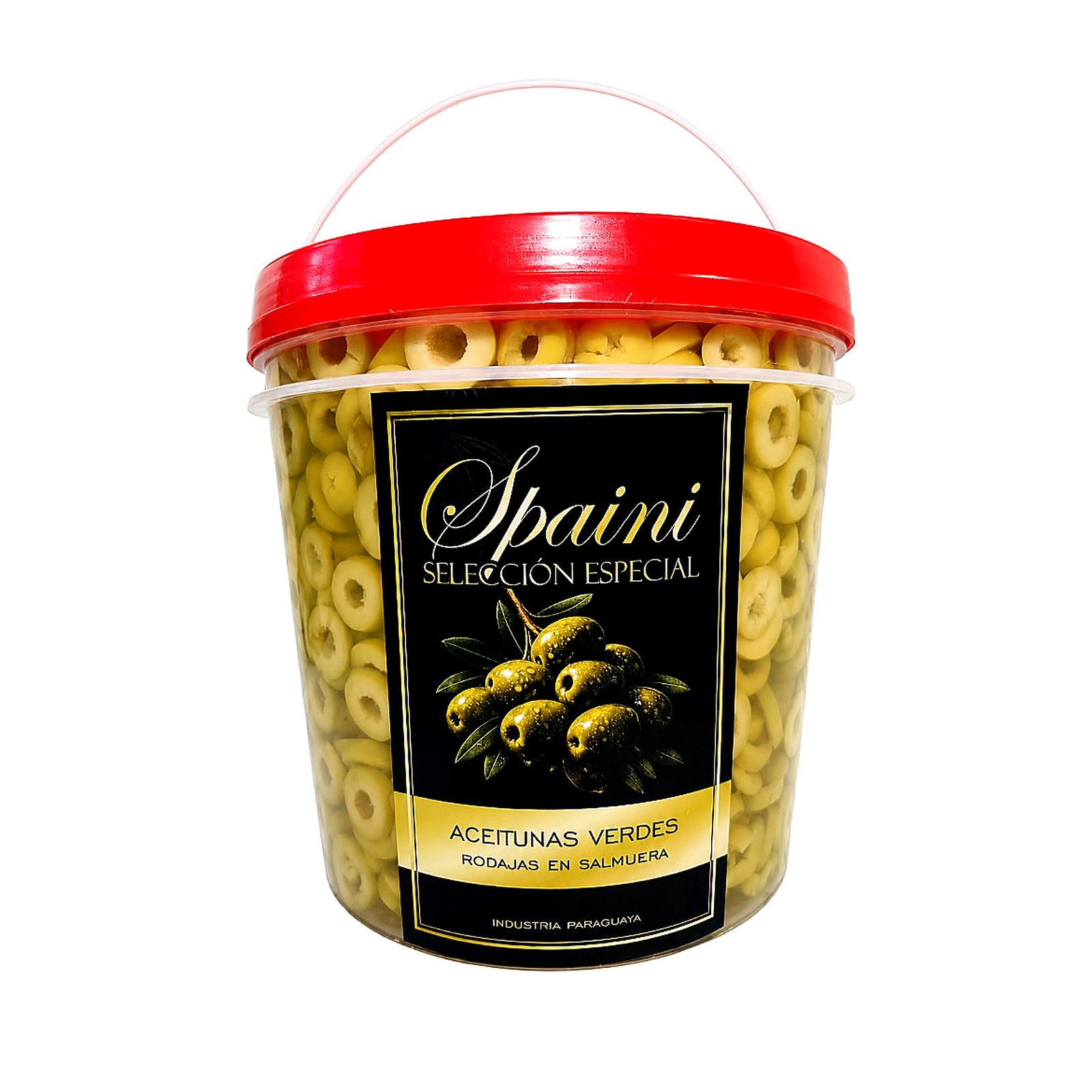 Aceituna verde en rodajas Balde 8 kg