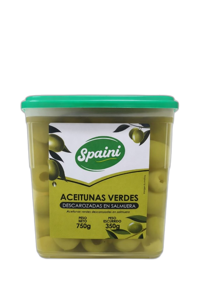 Aceitunas verdes enteras Pote 300 g