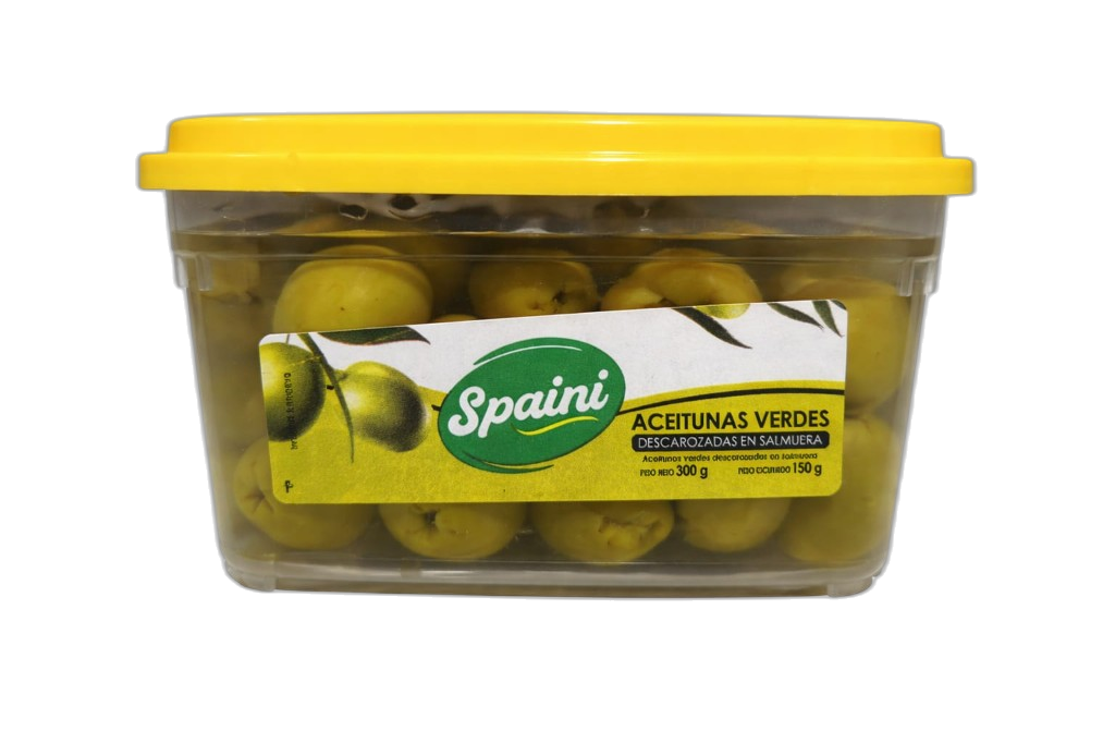Aceitunas verdes enteras Pote 750 g