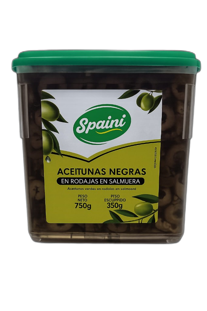 Aceitunas verdes en rodajas Pote 750 g